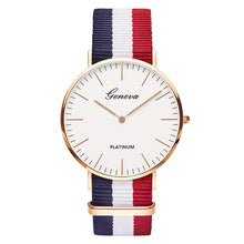 Load image into Gallery viewer, Nylon Strap Quartz Top Brand