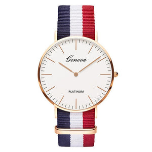 Nylon Strap Quartz Top Brand