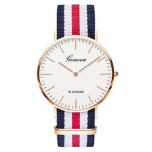 Load image into Gallery viewer, Nylon Strap Quartz Top Brand