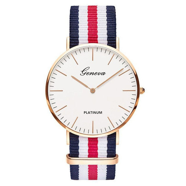 Nylon Strap Quartz Top Brand