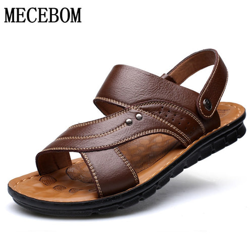 Men's Summer Sandals Genuine leather