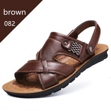 Load image into Gallery viewer, Men&#39;s Summer Sandals Genuine leather