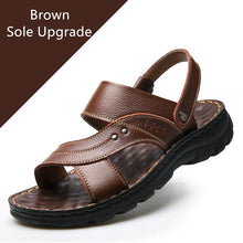 Load image into Gallery viewer, Men&#39;s Summer Sandals Genuine leather