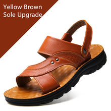 Load image into Gallery viewer, Men&#39;s Summer Sandals Genuine leather
