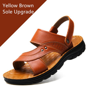 Men's Summer Sandals Genuine leather