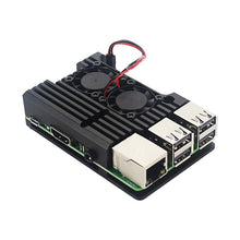 Load image into Gallery viewer, Raspberry Pi 4 Aluminum Metal Case
