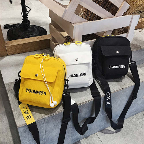 Canvas female bag 2019