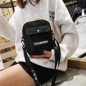 Canvas female bag 2019
