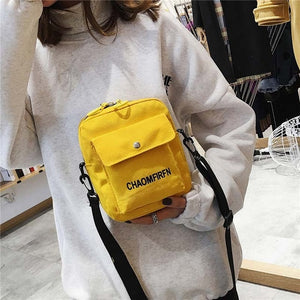 Canvas female bag 2019