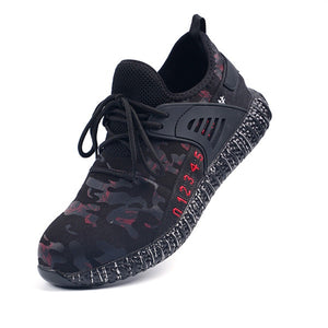 Men's Steel Toe Work Safety Shoes