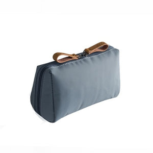 PURDORED 1 pc Solid Cosmetic Bag Korean Style
