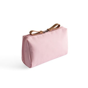 PURDORED 1 pc Solid Cosmetic Bag Korean Style