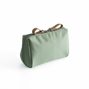 PURDORED 1 pc Solid Cosmetic Bag Korean Style