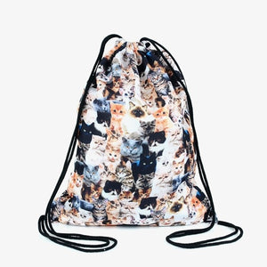 Cat escape 3D printing Women Classic