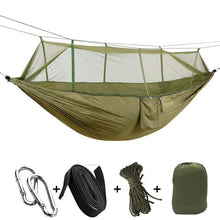 Load image into Gallery viewer, 1-2 Person Outdoor Mosquito Net Parachute Hammock Camping