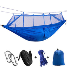 Load image into Gallery viewer, 1-2 Person Outdoor Mosquito Net Parachute Hammock Camping