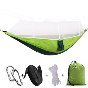 1-2 Person Outdoor Mosquito Net Parachute Hammock Camping