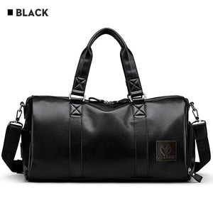 LIELANG Men's Black handbag Travel Bag Waterproof