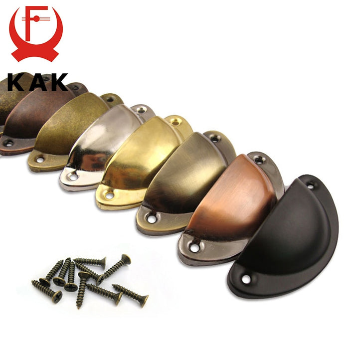 KAK 2PCS Retro Metal Kitchen Drawer Cabinet