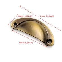 Load image into Gallery viewer, KAK 2PCS Retro Metal Kitchen Drawer Cabinet