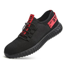 Load image into Gallery viewer, Breathable Mesh Work Shoes Black