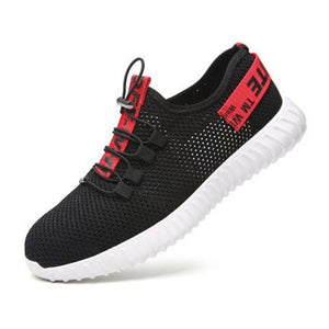 Breathable Mesh Work Shoes Black