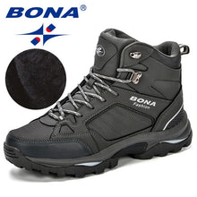 Load image into Gallery viewer, BONA Men Boots Anti-Skidding Leather Shoes