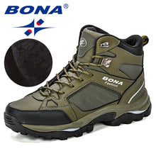 Load image into Gallery viewer, BONA Men Boots Anti-Skidding Leather Shoes