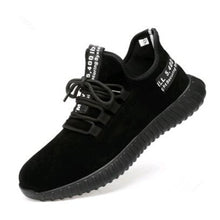 Load image into Gallery viewer, Breathable Mesh Work Shoes Black