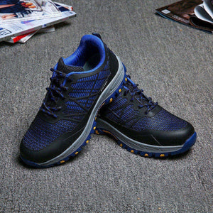 Breathable Mesh Work Shoes Black