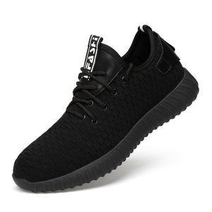 Breathable Mesh Work Shoes Black