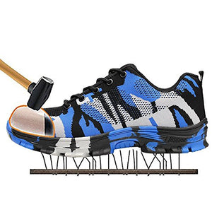 Camouflage Steel Toe Shoes