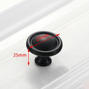 KAK American Style Black Cabinet Handles