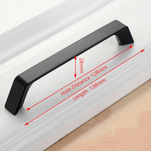 KAK American Style Black Cabinet Handles