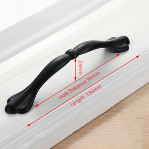 KAK American Style Black Cabinet Handles