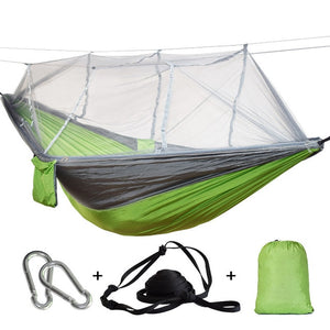 1-2 Person Outdoor Mosquito Net Parachute Hammock Camping
