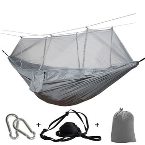 1-2 Person Outdoor Mosquito Net Parachute Hammock Camping