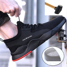 Load image into Gallery viewer, Men&#39;s Steel Toe Work Safety Shoes