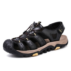 Men Sandals Genuine Leather