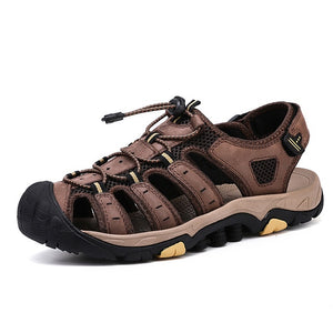 Men Sandals Genuine Leather