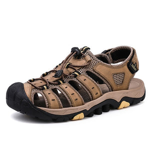 Men Sandals Genuine Leather