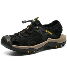 Load image into Gallery viewer, Men Sandals Genuine Leather