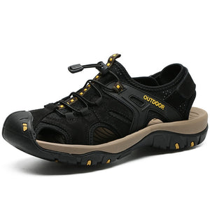Men Sandals Genuine Leather