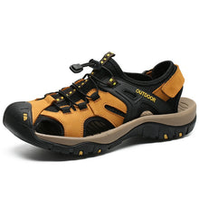 Load image into Gallery viewer, Men Sandals Genuine Leather