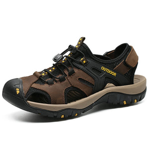 Men Sandals Genuine Leather