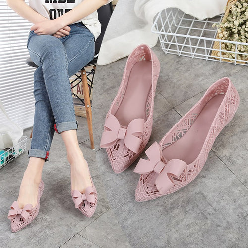 EOEODOIT Jelly Flats Women 2019 Summer