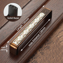 Load image into Gallery viewer, KAK Antique Bronze Ceramic Cabinet Handles Vintage Drawer