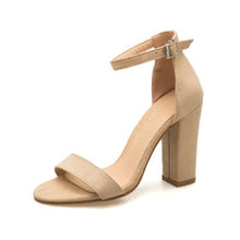 Load image into Gallery viewer, Summer Women Pumps T-stage Fur Buckle
