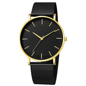 Simplicity Modern Quartz Watch Women Mesh