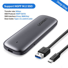 Load image into Gallery viewer, Ugreen M2 SSD Case M.2 USB
